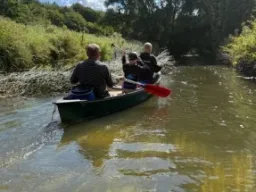Kanutour der Jugendgruppe